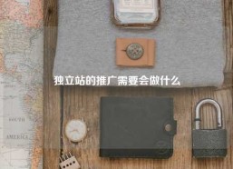 独立站的推广需要会做什么