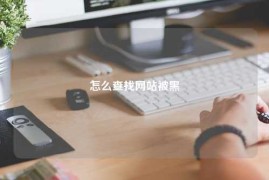 怎么查找网站被黑